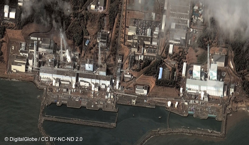 東京電力福島第一原発(2011年3月16日)