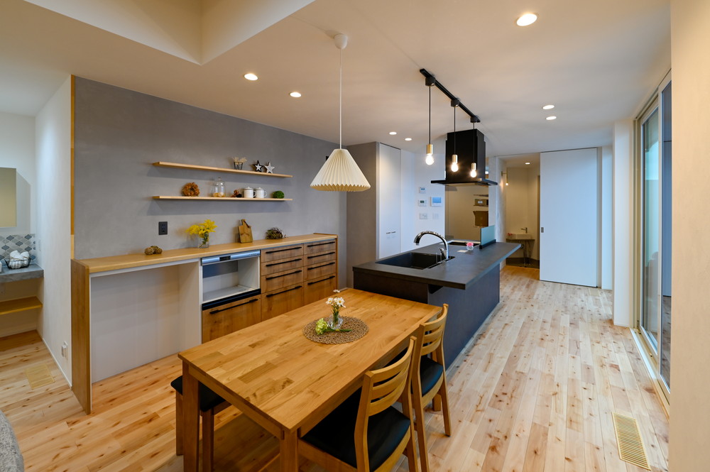 実際のNE-ST住宅の内部の様子（鳥取県提供）
