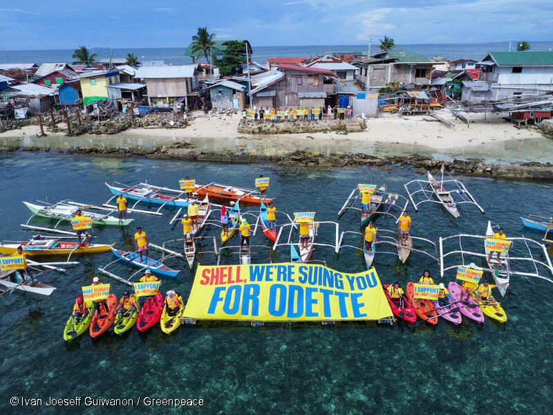 2021年に超大型台風被害を受けたフィリピンでアクション