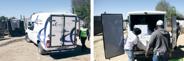 Solar lights arriving