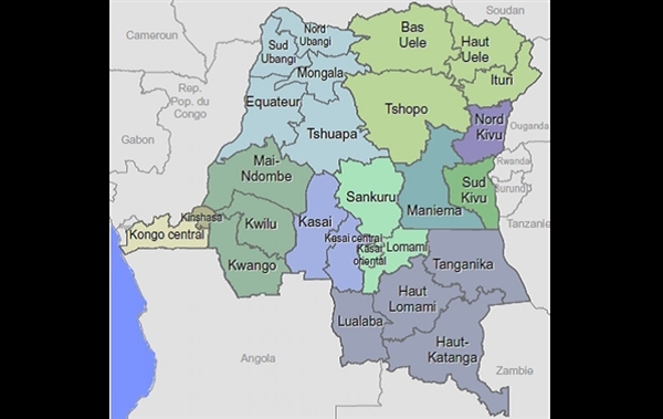 DRC Provinces