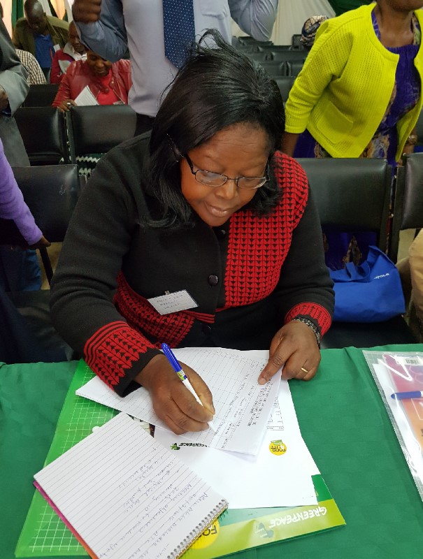 Agricultural officer from Machakos County