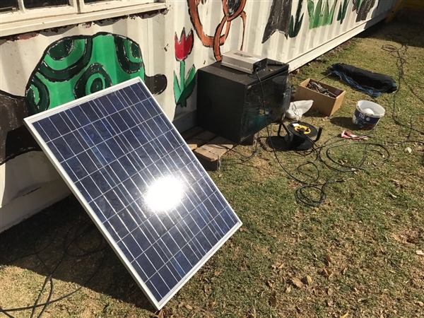 installing solar panels