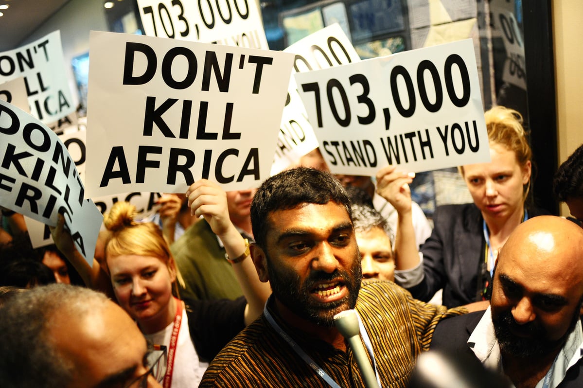 International Convention Center Occupation. © Shayne Robinson