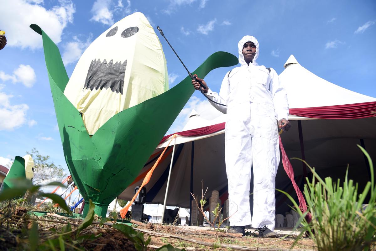 No More Poison in Kenya's Food Protest. © Paul Basweti / Greenpeace