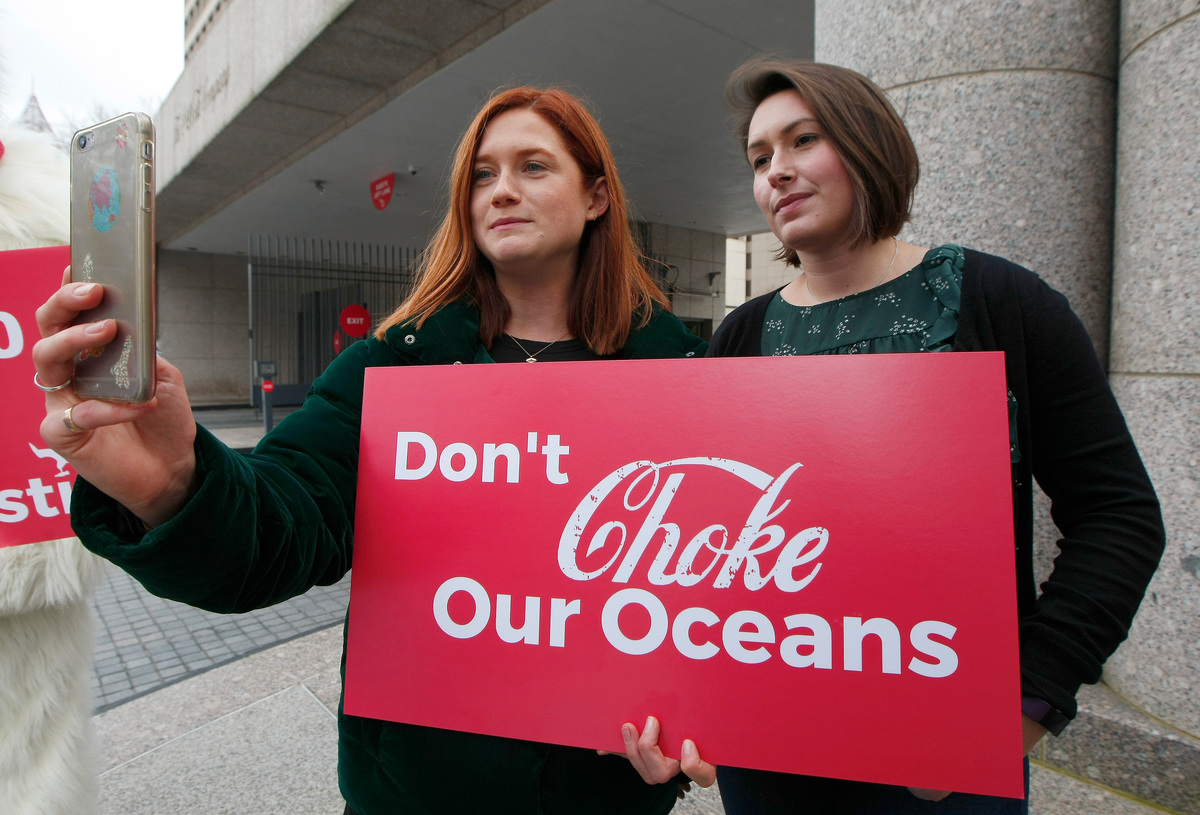 Petition Delivery at Coca-Cola HQ in Georgia.
