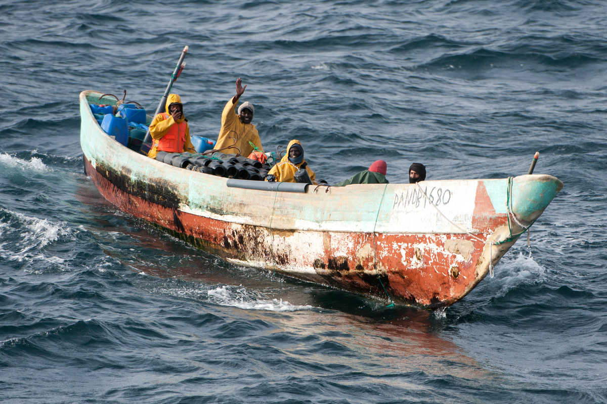 Artisanal Fishing Boat in Mauritania. © Greenpeace / Pierre Gleizes