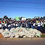 On Earth Day 2018, Greenpeace together with Atlegang Bana Foundation organize a plastic clean up activity in  Dobsonville, Soweto, Johannesburg.