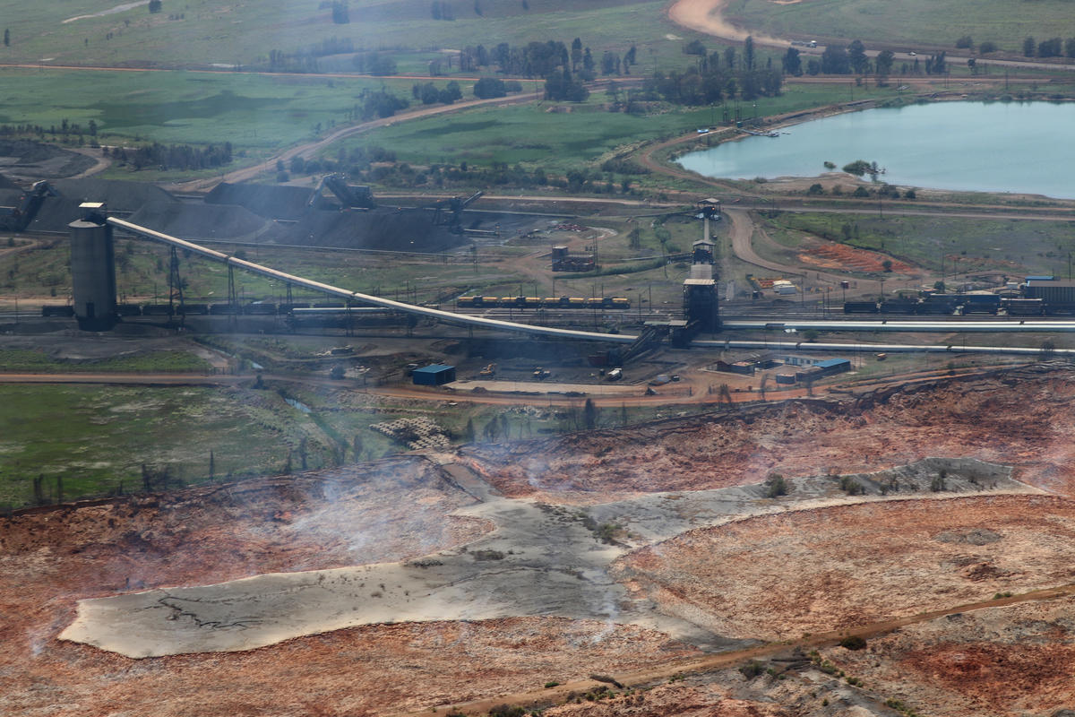 Hendrina Power Station in Mpumalanga. © Ruth Sacco / Greenpeace