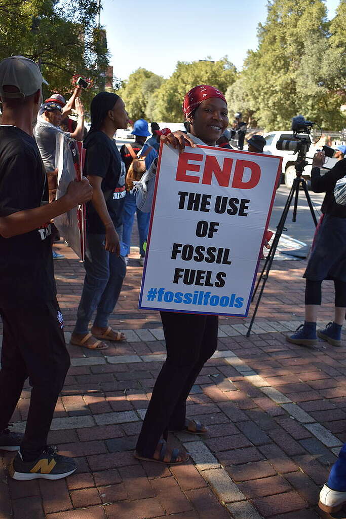 Shell Review Appeal in South Africa. © Natanya Harrington / Greenpeace Shell Review Appeal in South Africa. © Natanya Harrington / Greenpeace