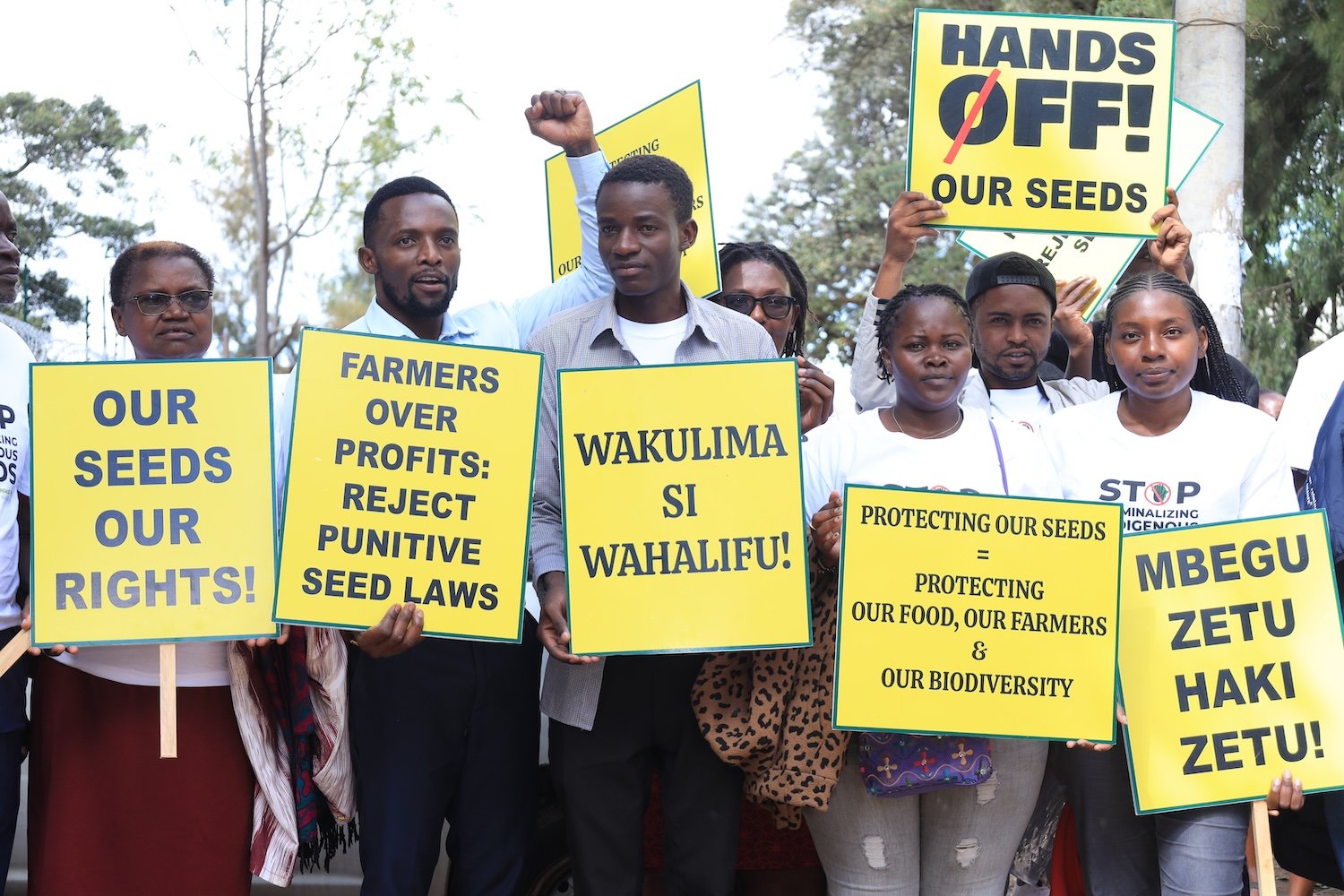 Kenyan farmers, civil society, and advocates take seed fight to court in landmark case for food sovereignty