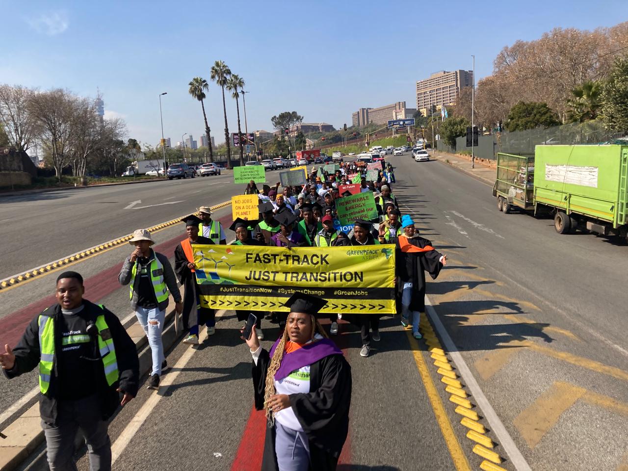“We’re Not Just Marching – We’re Building the Future”: Joburg Youth Lead the Charge for Green Jobs This Youth Day