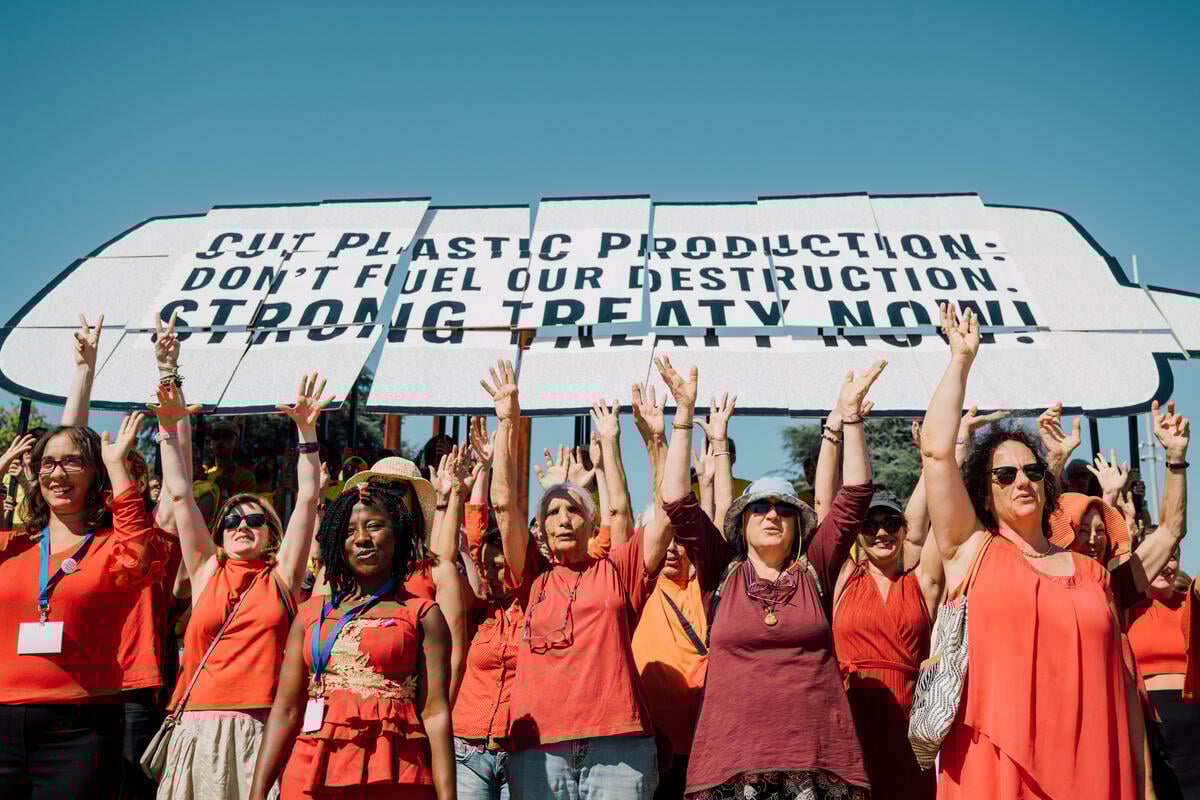 Strong Treaty Now! Civil Society Rallies Ahead of Final Plastics Treaty Talks in Geneva