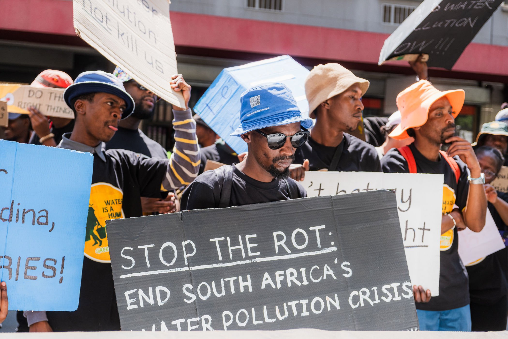 Over 25,000 concerned citizens demand safe water: Greenpeace Africa hands petition to Minister Pemmy Majodina