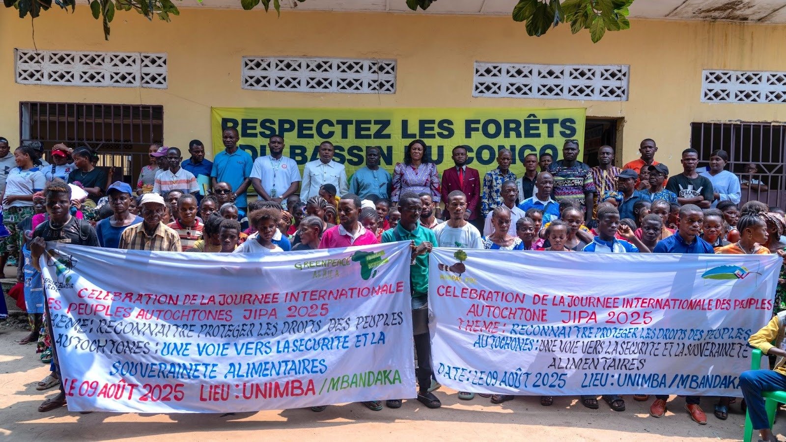 1,000 voices for the forest: Mbandaka celebrates International Day of Indigenous Peoples