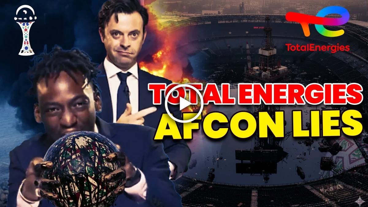 Satirical video exposes TotalEnergies’ greenwashing of AFCON as tournament approaches kick off