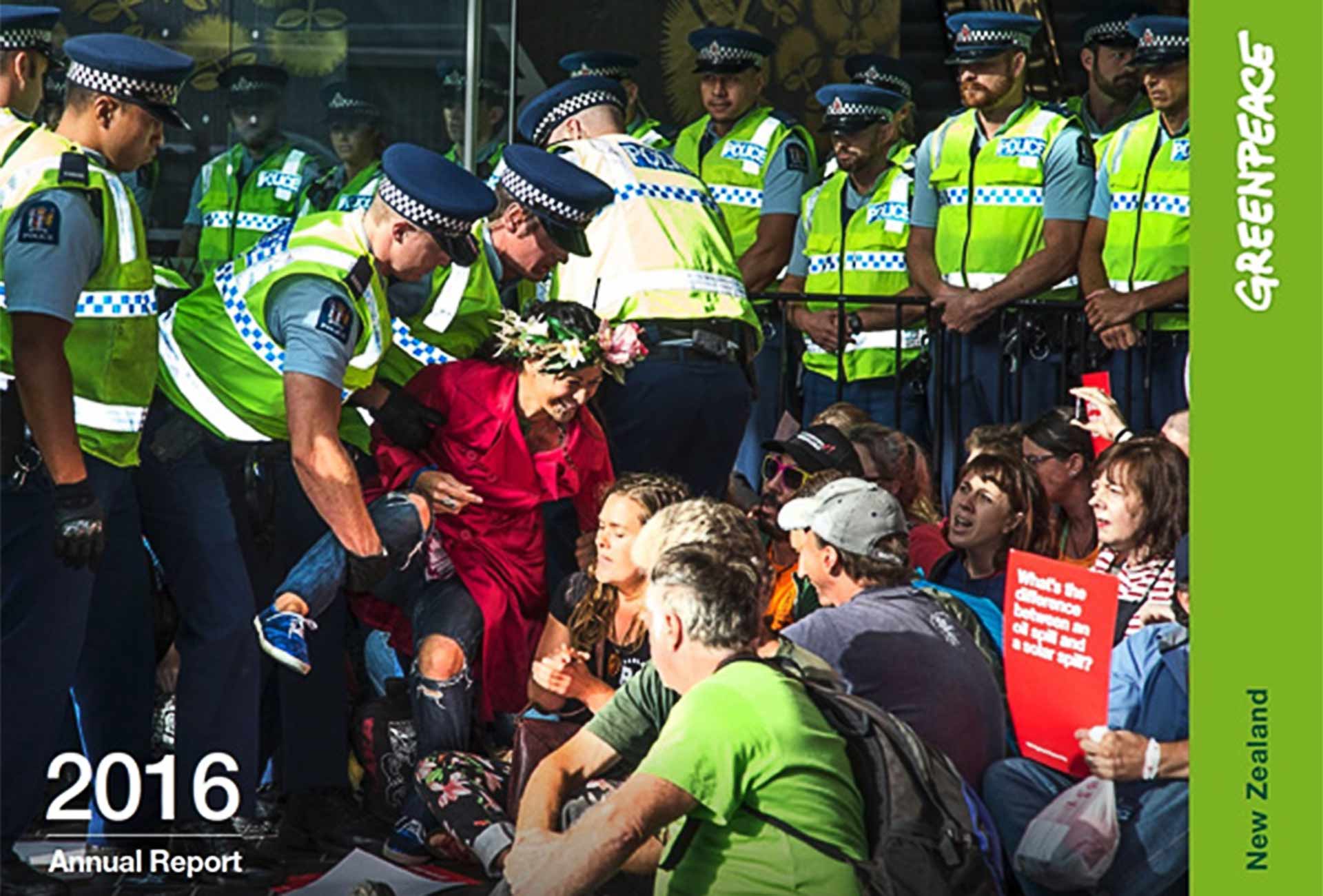 2016 Greenpeace NZ Annual Impact Report