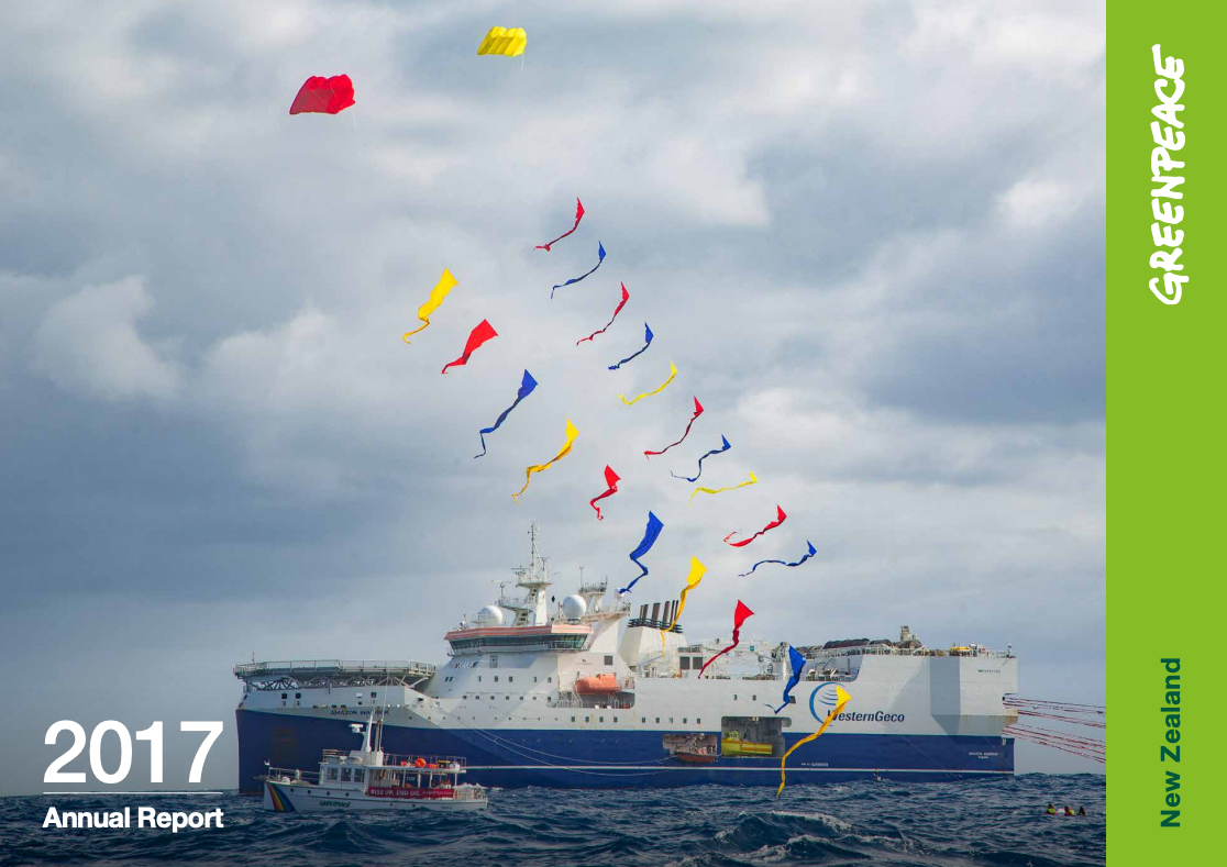 2017 Greenpeace NZ Annual Impact Report