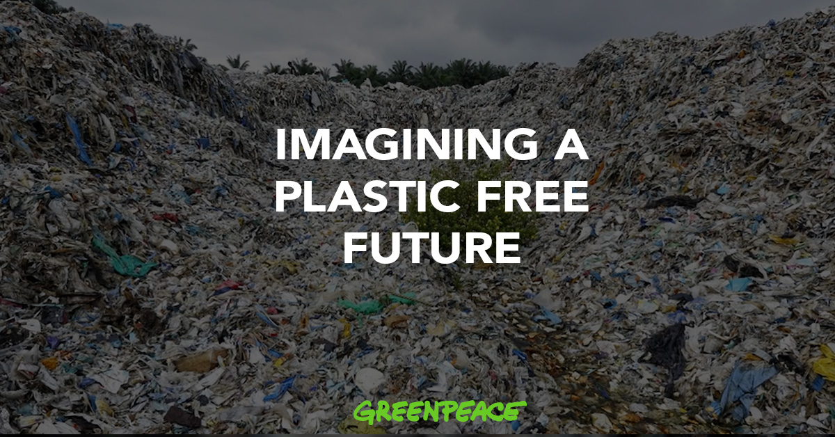 Greenpeace, with our allies and supporters, demand a treaty that will keep oil and gas in the ground and put an end to big polluters' relentless plastic production.