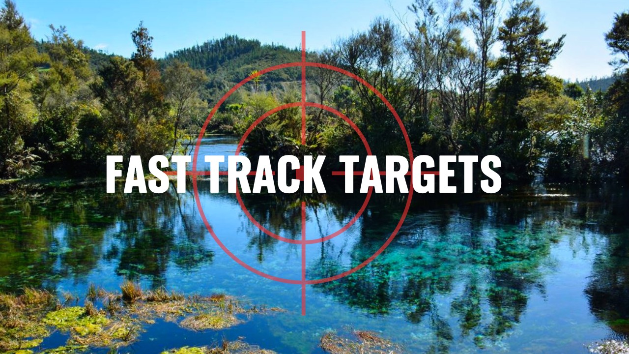 The fast-track projects that we know of