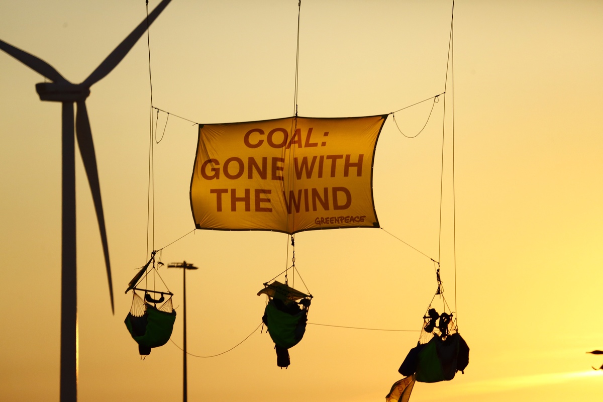Coal is gone with the wind