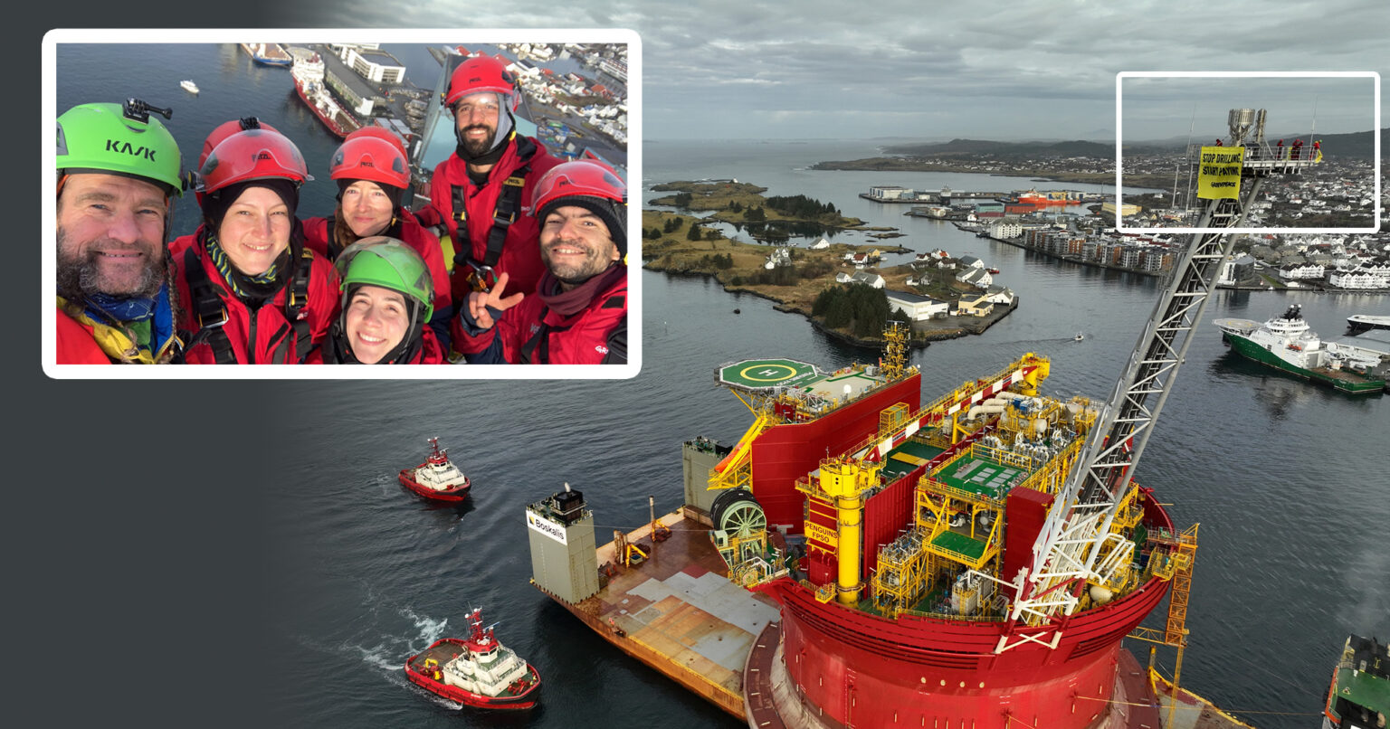 Shell backs down in its lawsuit against Greenpeace