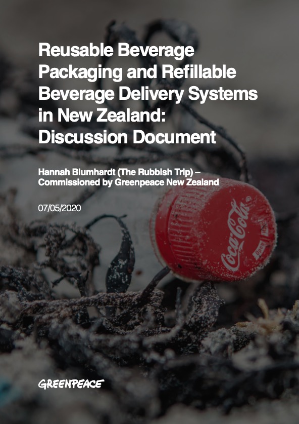 Reusable Beverage Packaging and Refillable Beverage Delivery Systems in New Zealand: Discussion Document