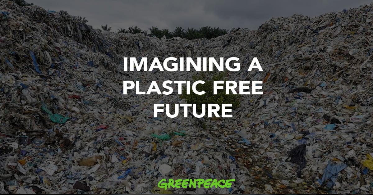 Greenpeace, with our allies and supporters, demand a treaty that will keep oil and gas in the ground and put an end to big polluters' relentless plastic production.