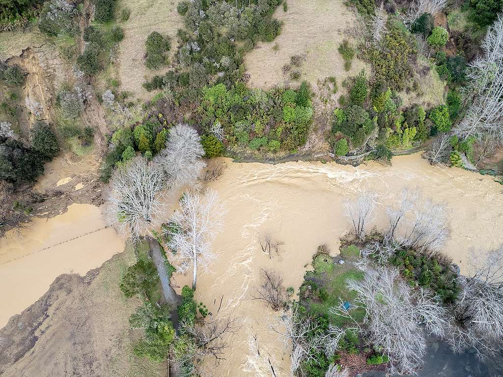 Nelson flooding in August 2022