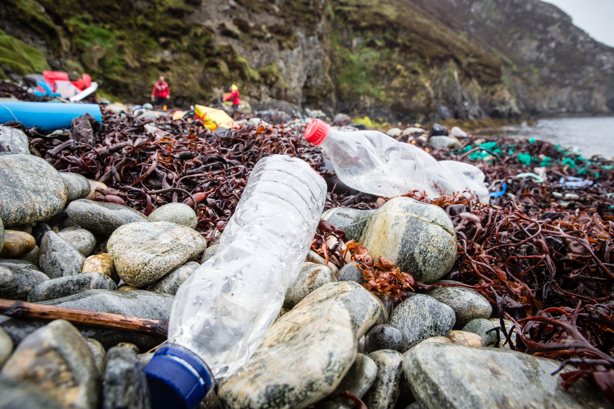 Plastic Waste on Isle of Lewis.