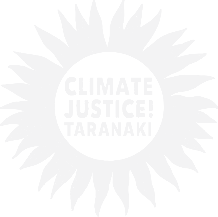 climate justice taranaki