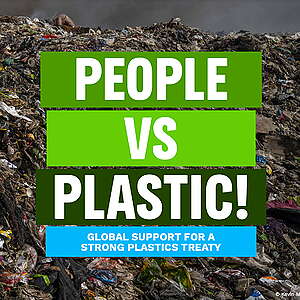 The results of this survey demonstrate that there is overwhelming public support for the Global Plastics Treaty to cut plastic production, end single-use plastics and advance reuse-based solutions. 