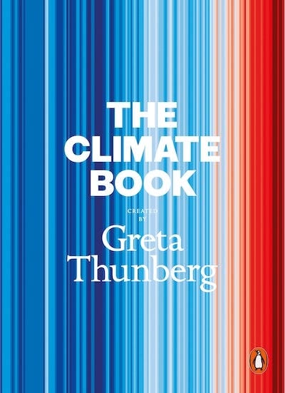 The cover of Greta Thunberg's book The Climate Book