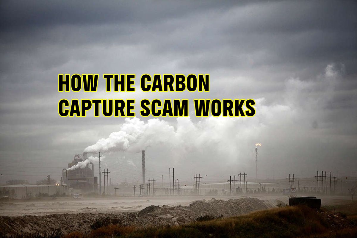 How the great carbon capture scam works
