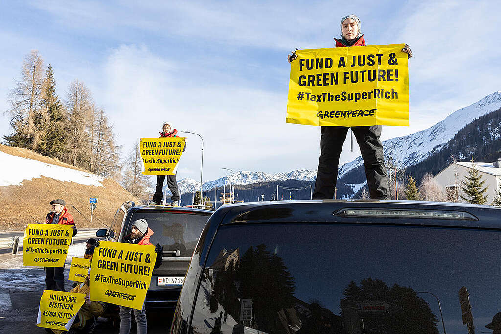 PETITION: Tax the super-rich to pay for climate action