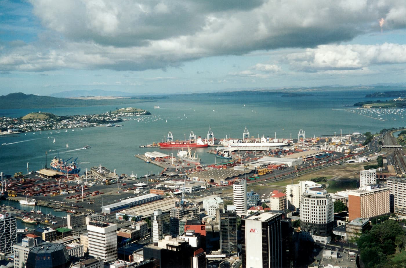 Auckland port