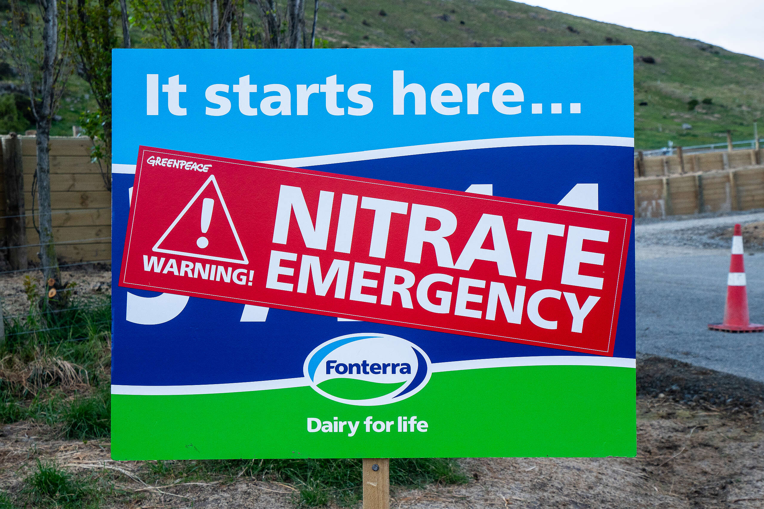 ‘Nitrate emergency starts here’: Greenpeace pins blame on Canterbury dairy conversions