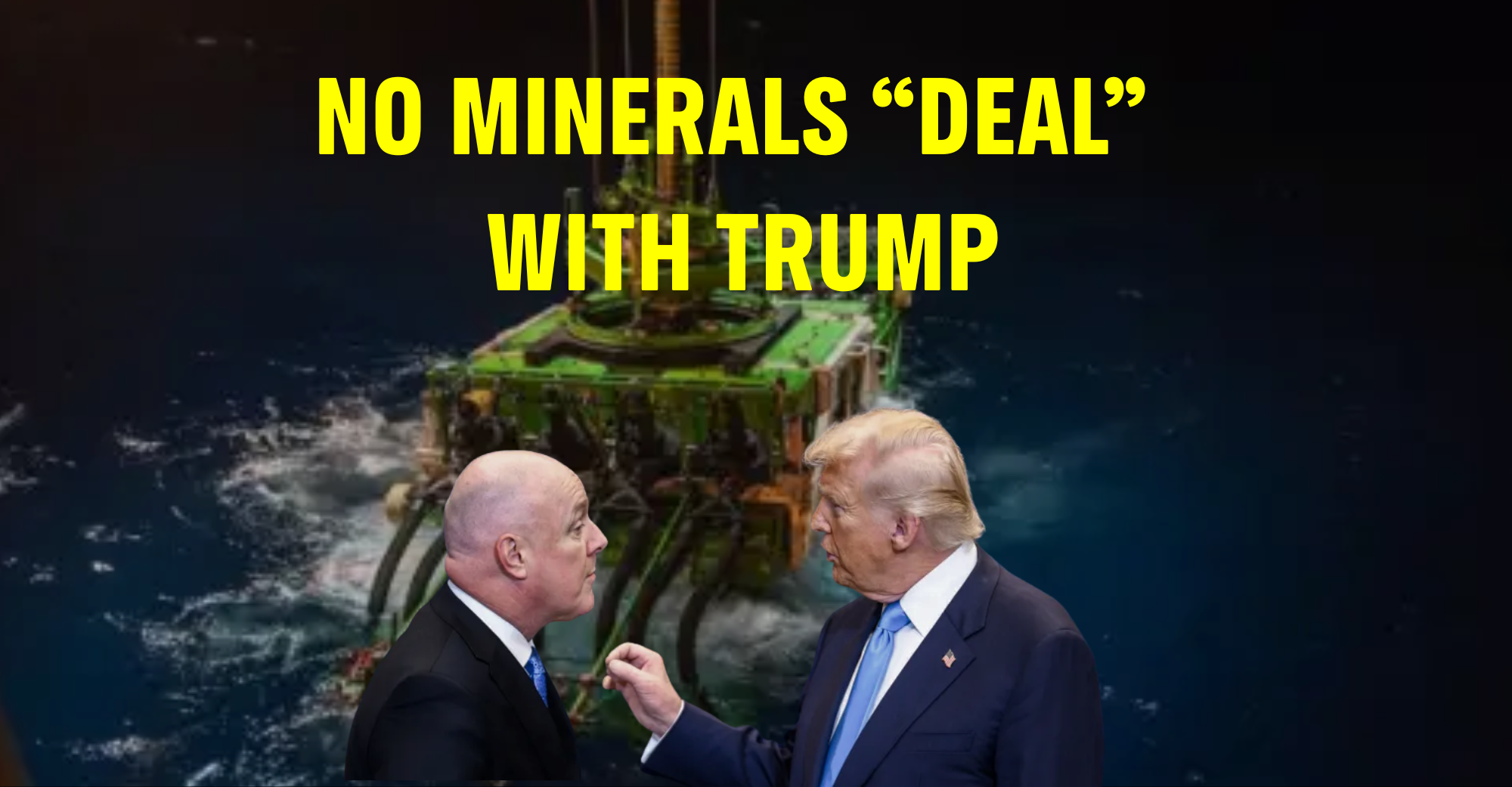 PETITION: Luxon, no minerals deal with Trump