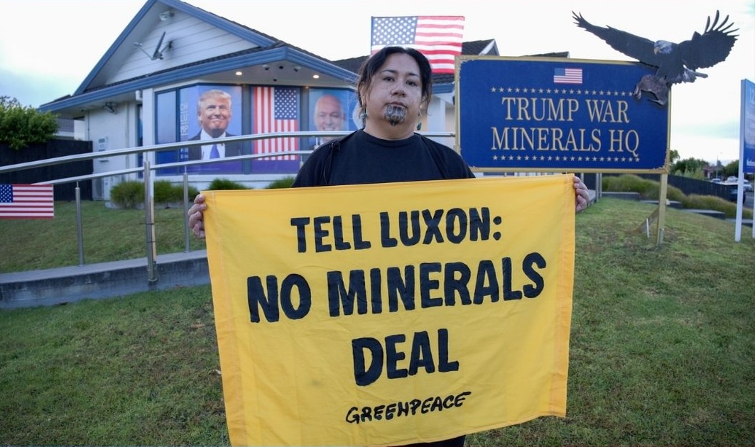 PETITION: Luxon, no minerals deal with Trump