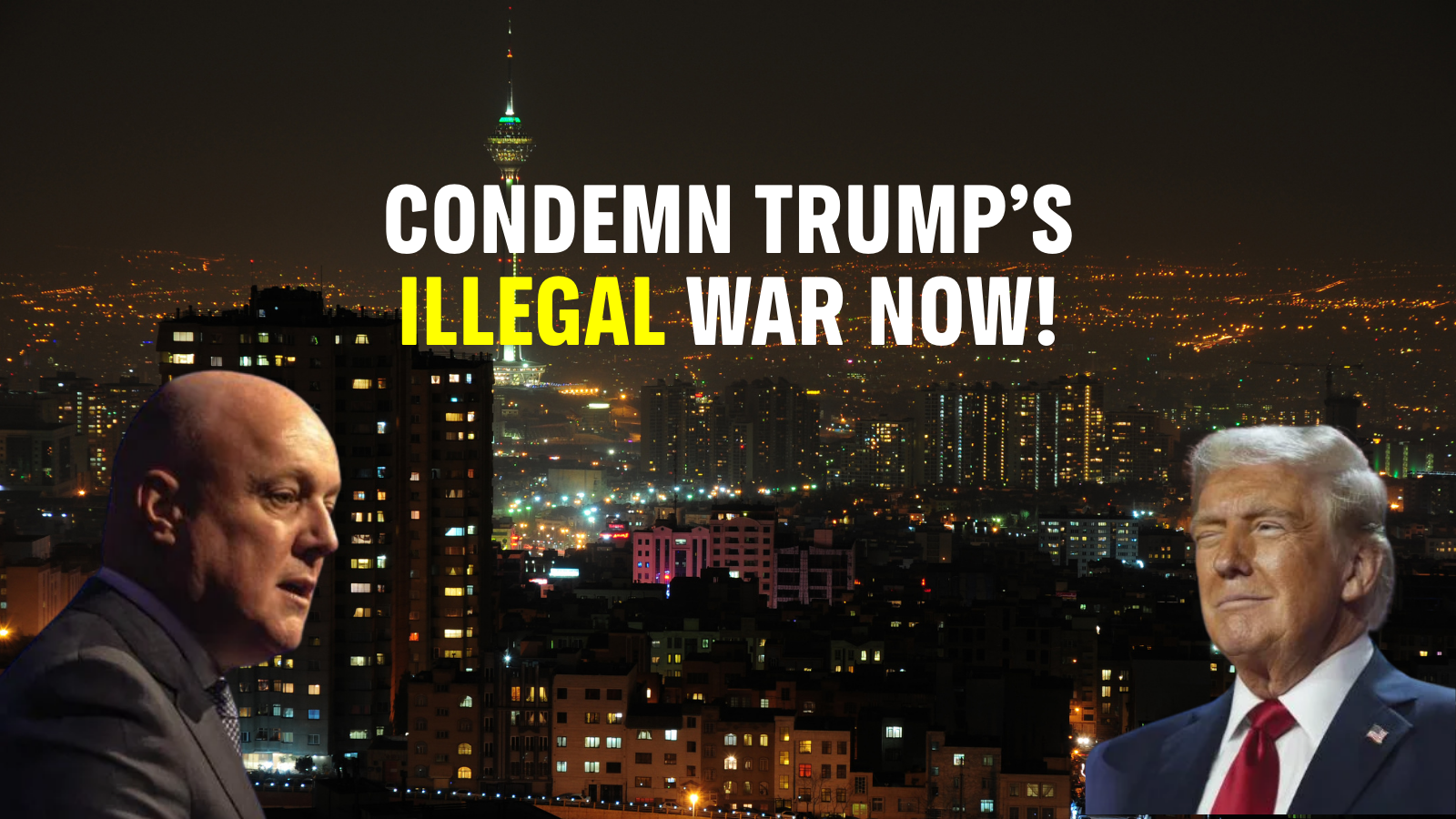 PETITION: Condemn the attack on Iran