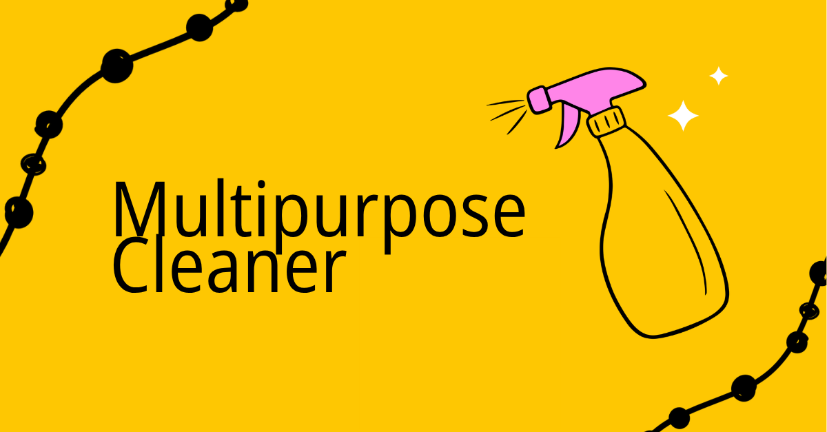 How to make your own DIY multipurpose cleaner