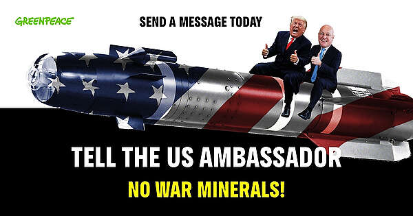 Trump and Luxon riding a US branded missile