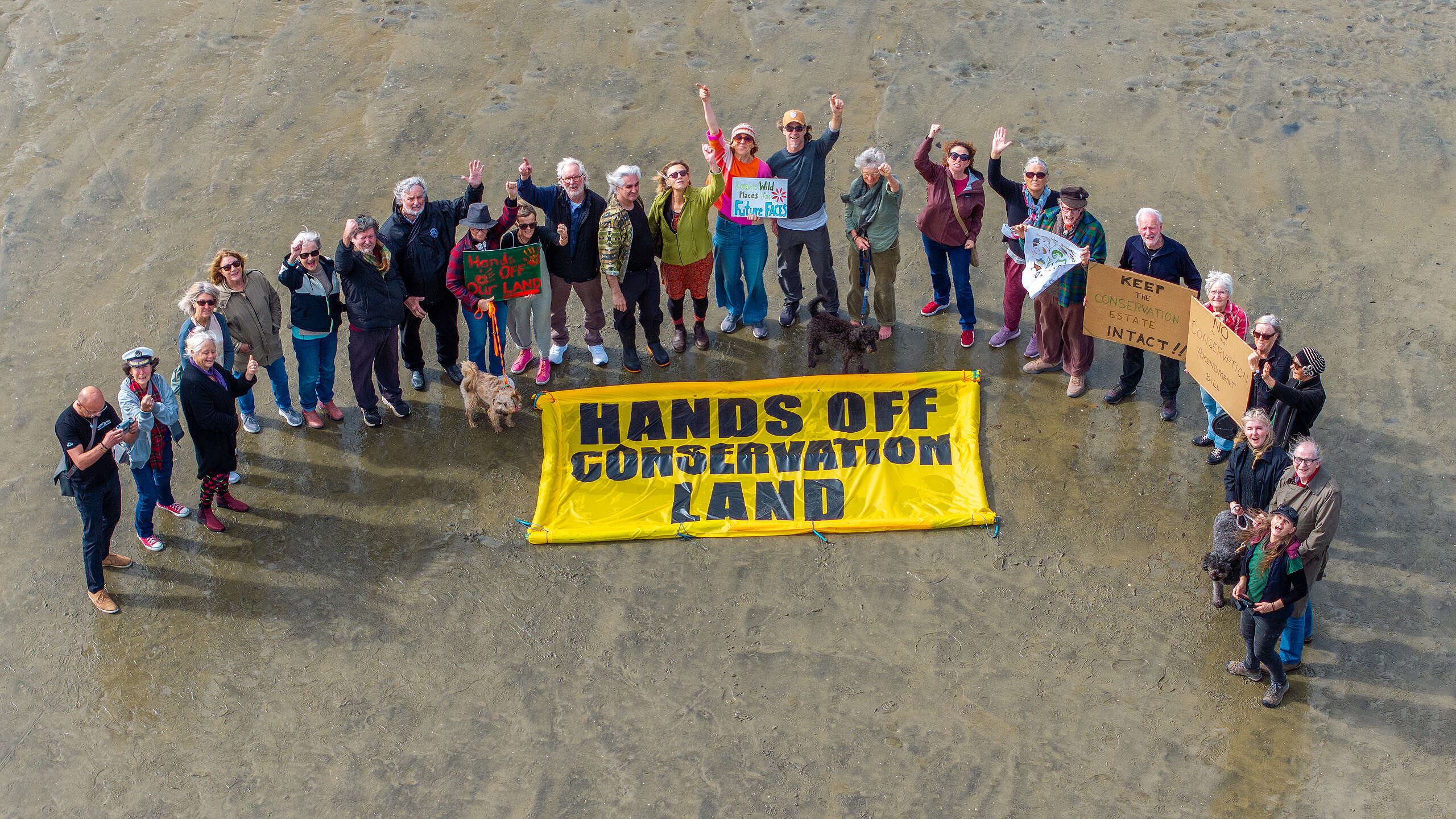 Aotearoa stands up for conservation land