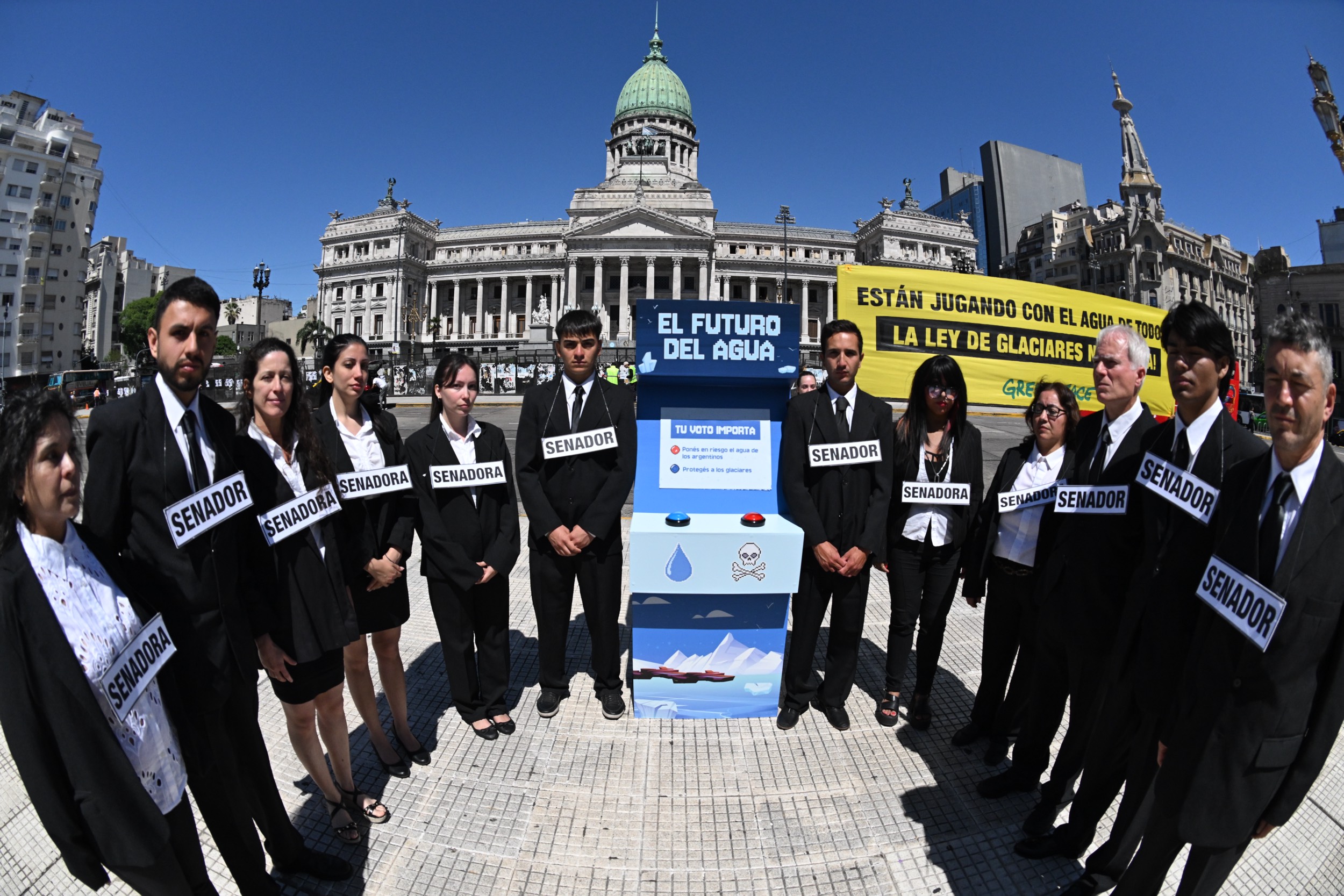 Greenpeace sobre el proyecto de modificación de la Ley de Glaciares: “Los senadores y diputados están a tiempo de salvar el agua de los argentinos”