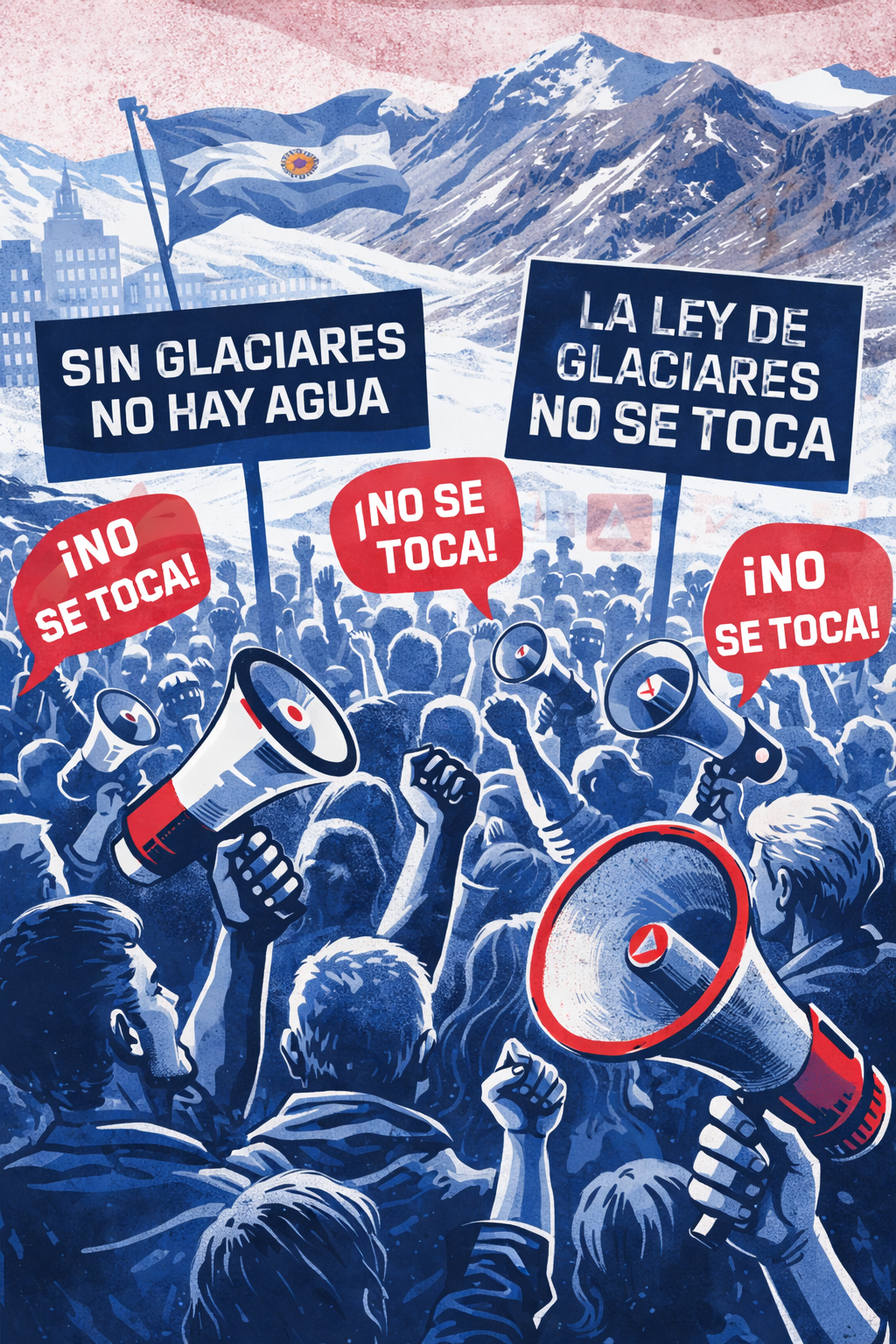 LEY DE GLACIARES: Quieren hacer una audiencia pública… sin escuchar a la gente