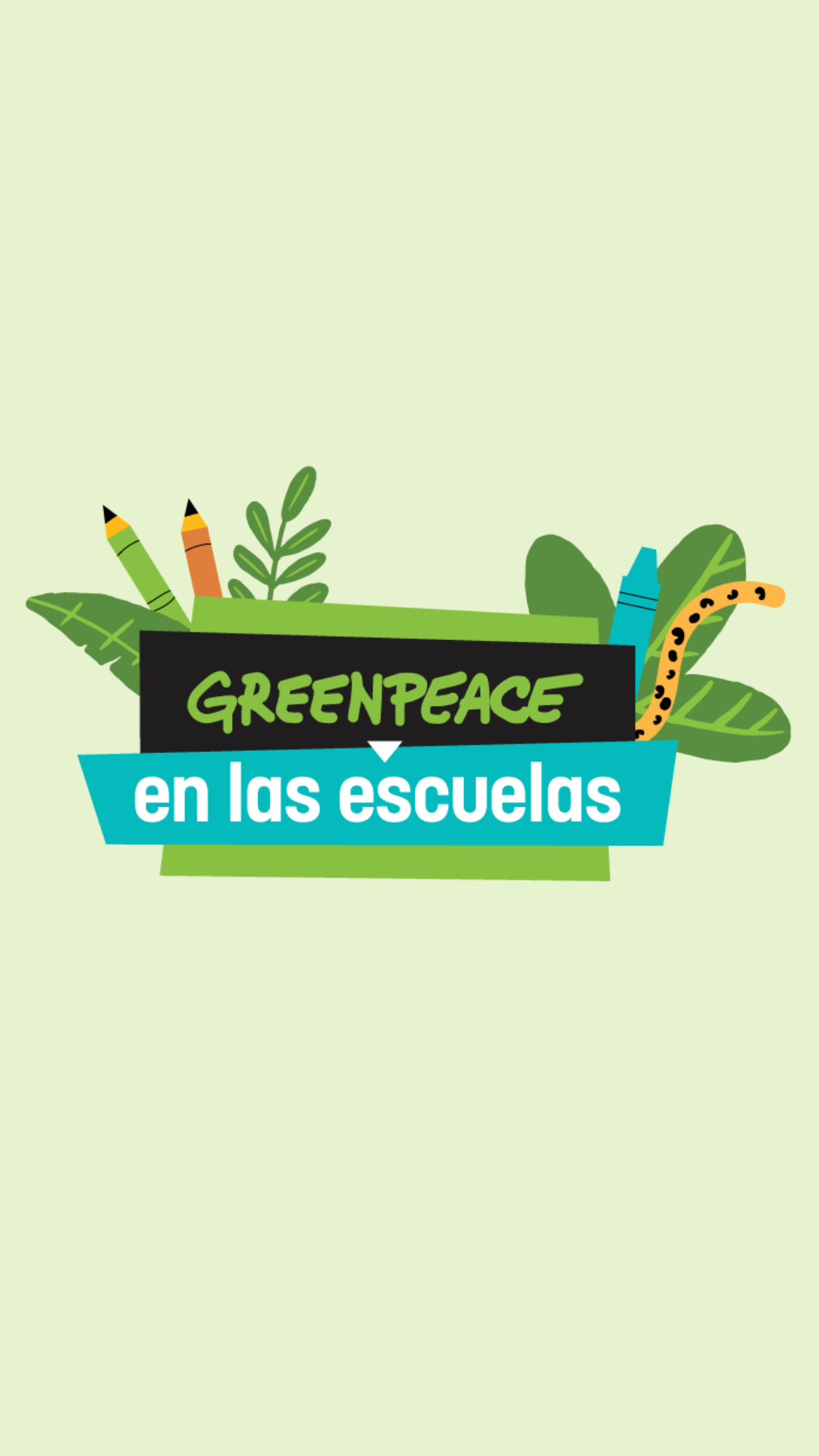 Educación ambiental en acción: este 2026 vuelve Greenpeace en las escuelas, con nueva plataforma web y el objetivo de llegar a más estudiantes