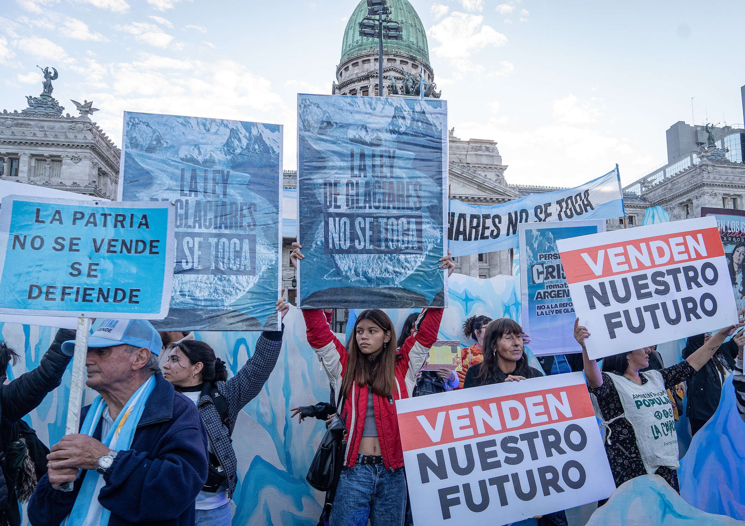 La demanda colectiva para proteger los glaciares se acerca al millón de adhesiones