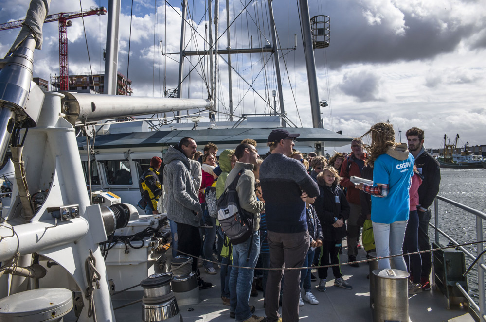 De Rainbow Warrior in België