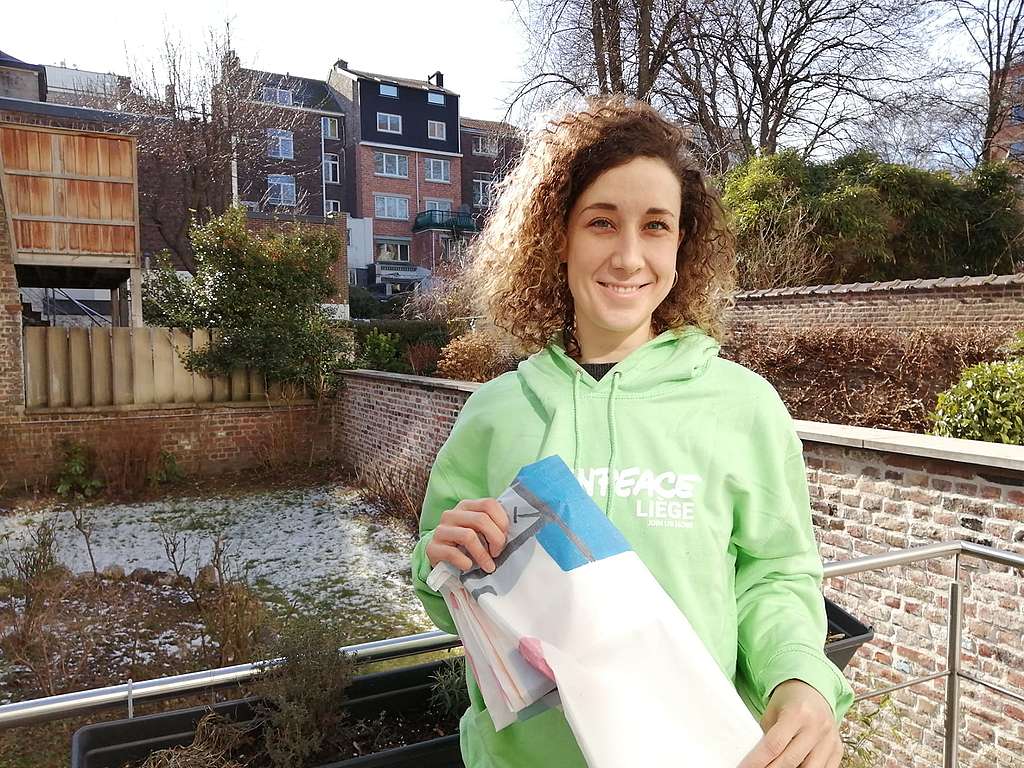 Emilie Greenpeace Liège