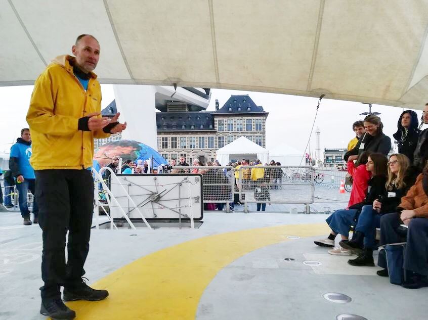 Vrijwilliger in de kijker: Luc van Greenpeace Antwerpen